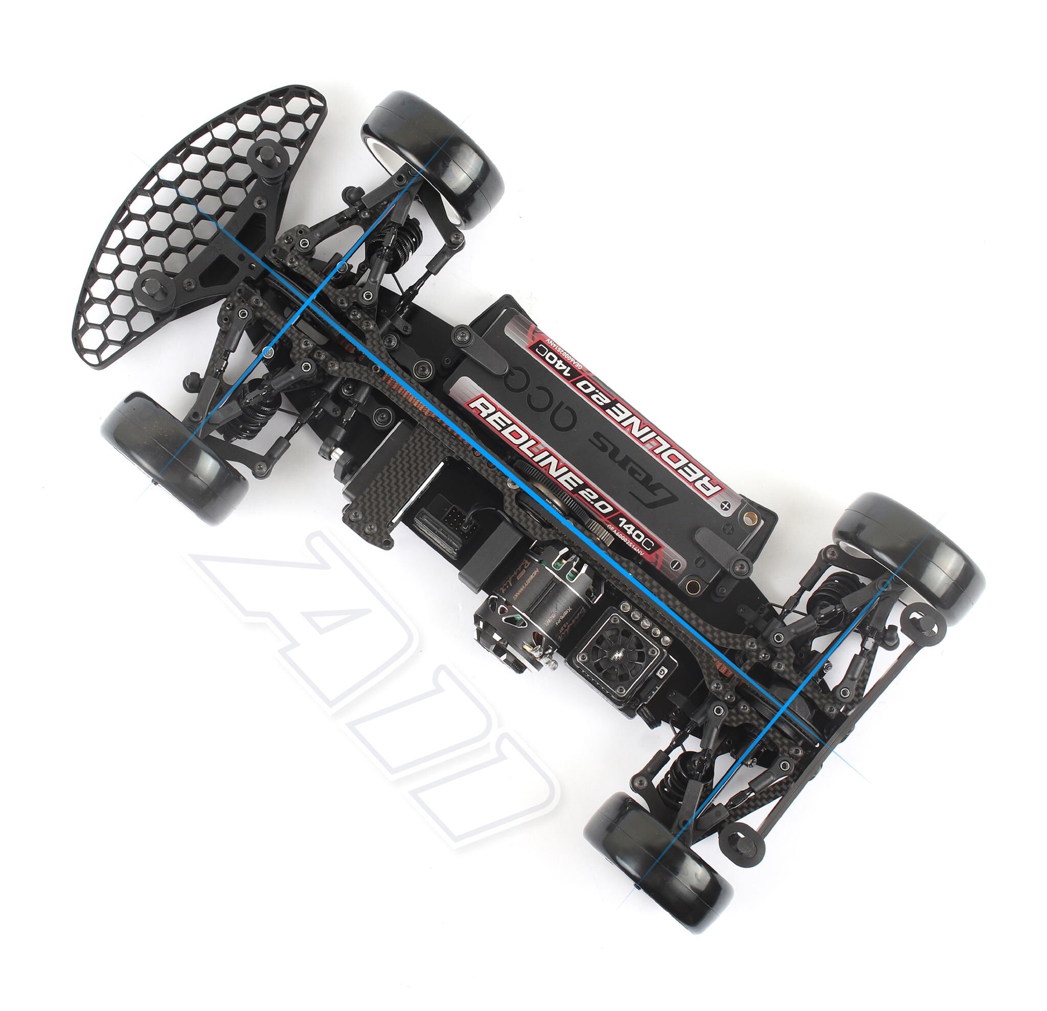 ARC A11 Touring Car Kit 1:10 Carbon Chassis | ARC-R100042